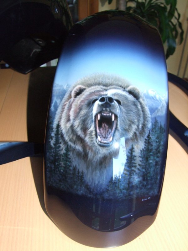 Airbrush Art by Colin McKay Scottish Flagwork by Colin